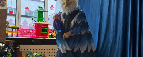 Klaun Walduś w naszym przedszkolu 