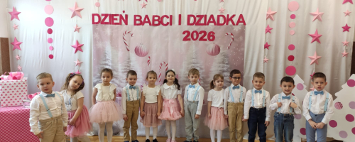 Dzień Babci i Dziadka w grupie średniaków