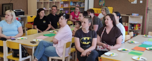 Wiosenna łąka – zajęcia otwarte w grupie średniaków