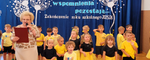 Uroczystość Zakończenia Roku Przedszkolnego