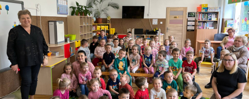 Teatrzyk „Bocian i Żabka” w naszym przedszkolu